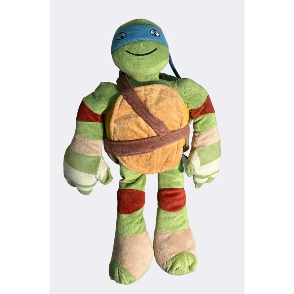 Nickelodeon Teenage Mutant Ninja Turtles 24 Inch Leonardo Pillow Time Pal plush